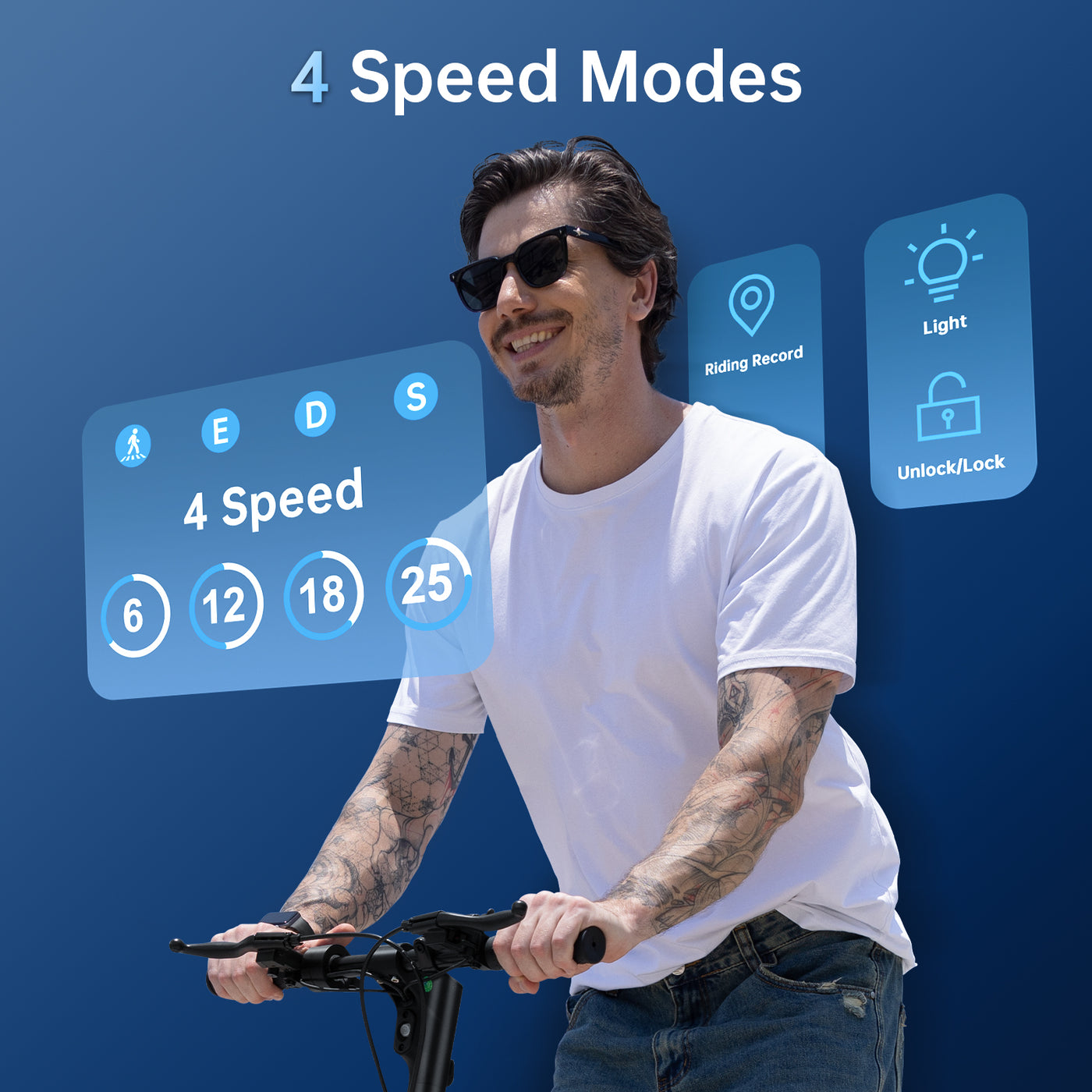 iScooter W8 750W off-road elektrische scooter