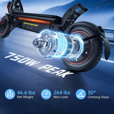 iScooter W8 750W off-road elektrische scooter