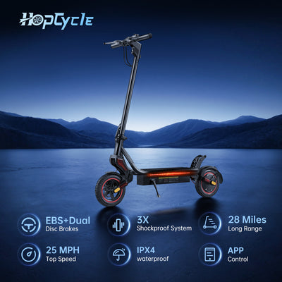 iScooter W8 750W off-road elektrische scooter