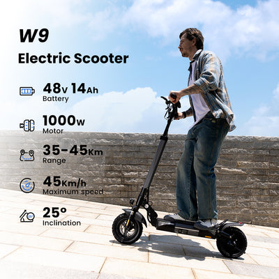 ISCOOTER IX3 Off-Road Electric Scooter med appkontroll