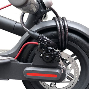 Universelle Kabelschloss für elektrische Roller oder Fahrräder